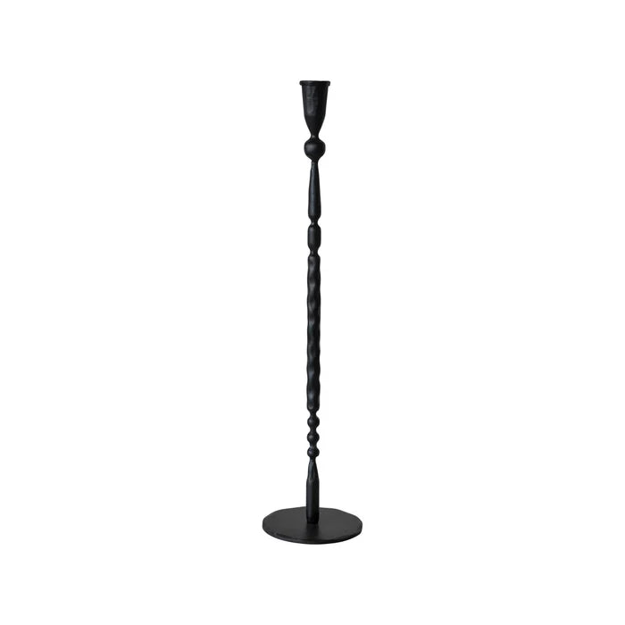 20" Black Taper Holder - Madison's Niche