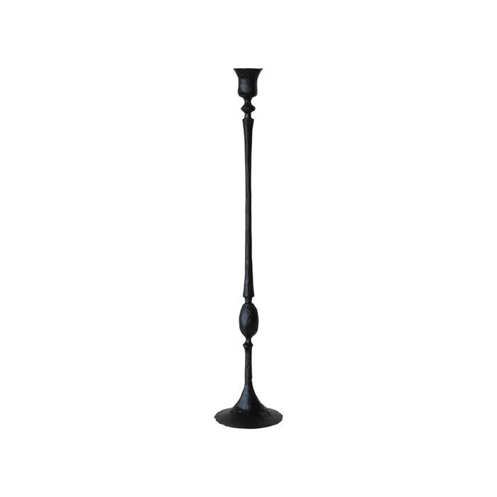 20" Black Taper Holder - Madison's Niche
