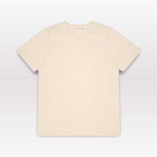 215 Loopwheeled Classic Fit Midweight T-Shirt - Nature