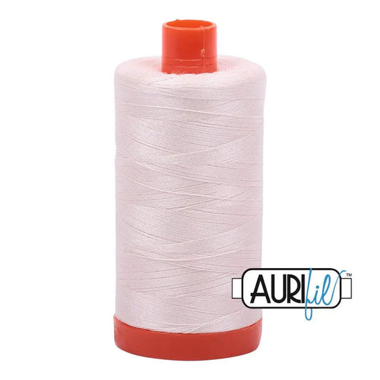 2405 Oyster Aurifil Cotton 50wt Large Spool||color:2405 Oyster