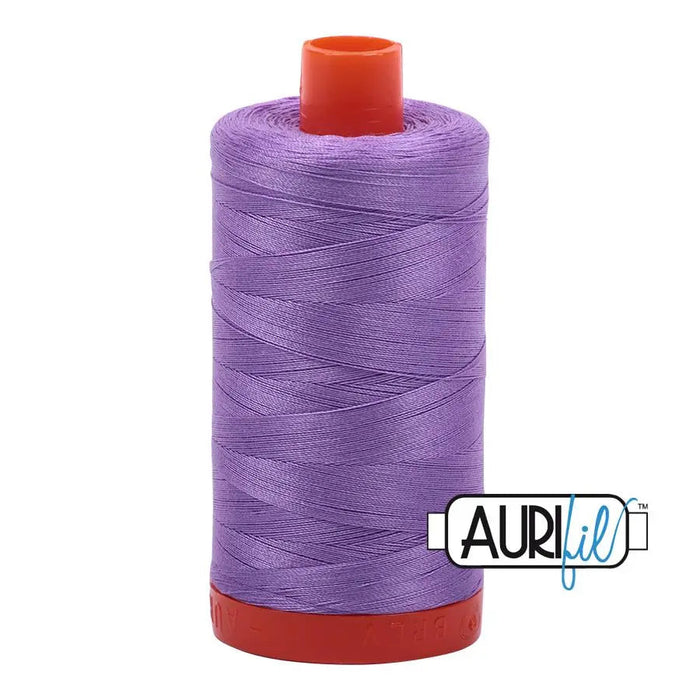 2520 Violet Aurifil Cotton 50wt Large Spool||color:2520 Violet