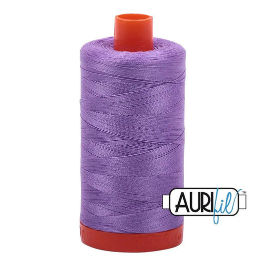 2520 Violet Aurifil Cotton 50wt Large Spool||color:2520 Violet