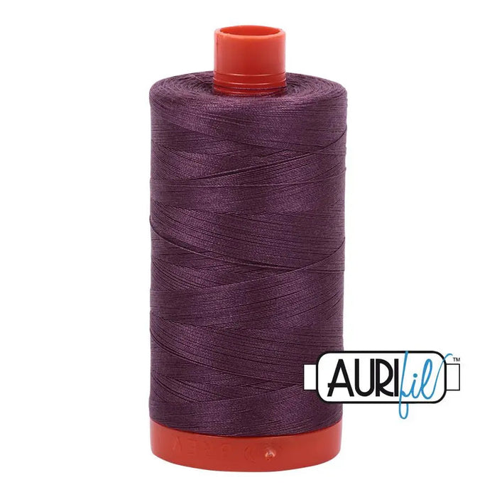 2568 Mulberry Aurifil Cotton 50wt Large Spool||color:2568 Mulberry