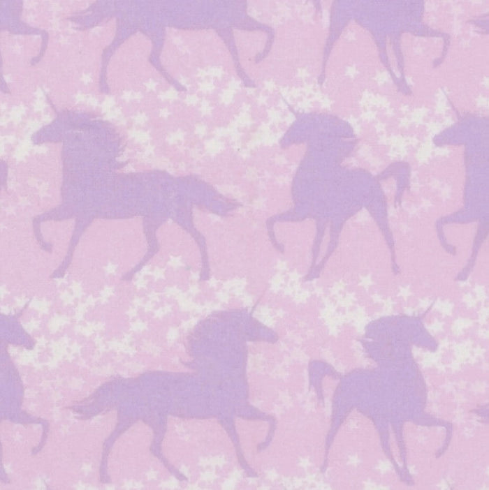 3 Flannel Fat Quarters Out of the World Celestial Little Feet Boutique Pink Purple Precut 18" x 21" Baby