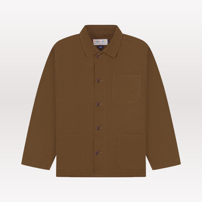 3001 Buttoned Overshirt - Dark Brown