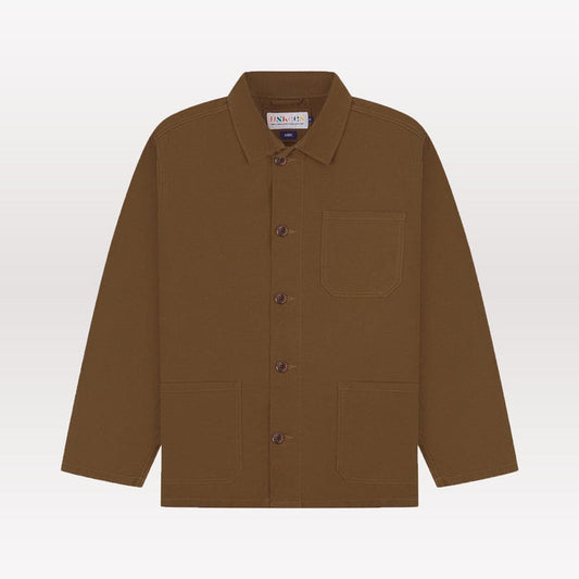 3001 Buttoned Overshirt - Dark Brown