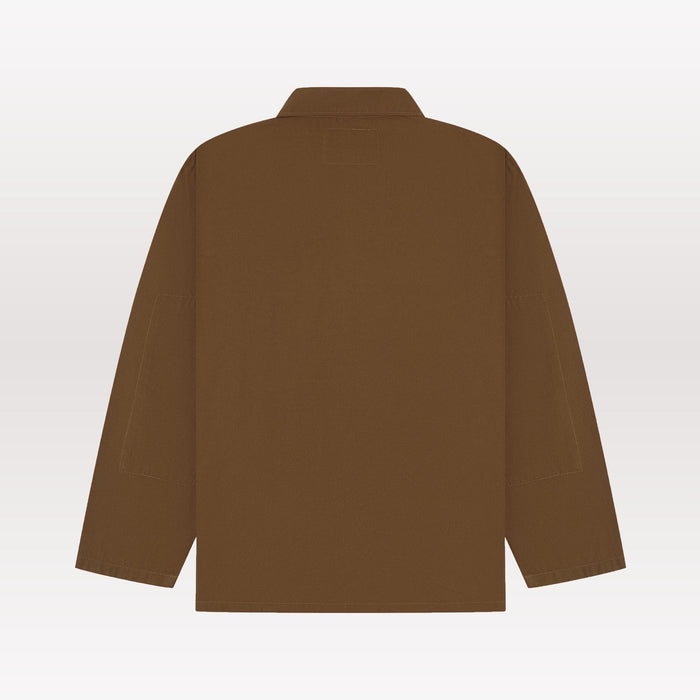 3001 Buttoned Overshirt - Dark Brown