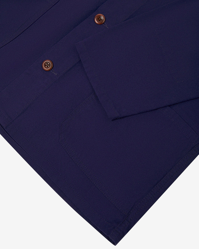 3001 Buttoned Overshirt - Deep Indigo