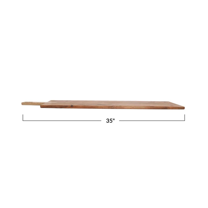 35"L Wood Board - Madison's Niche