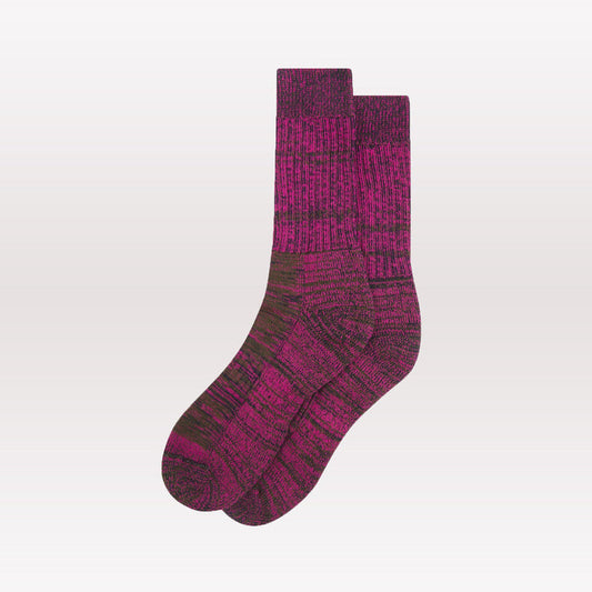 4006 Organic Cotton Sock - Magenta Sunset
