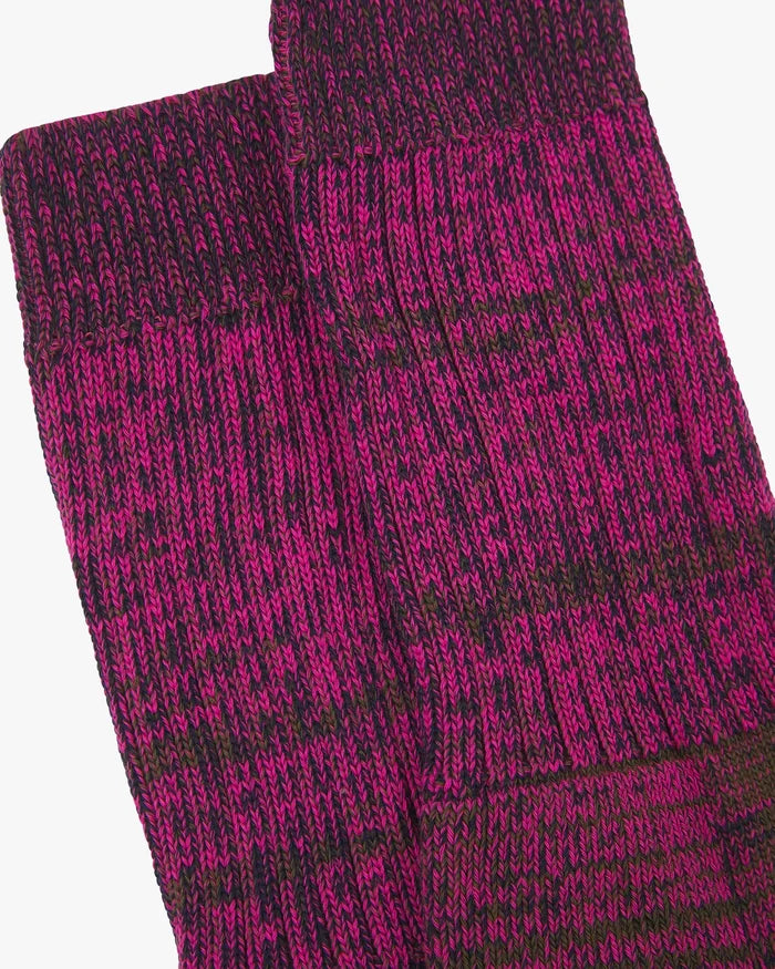 4006 Organic Cotton Sock - Magenta Sunset
