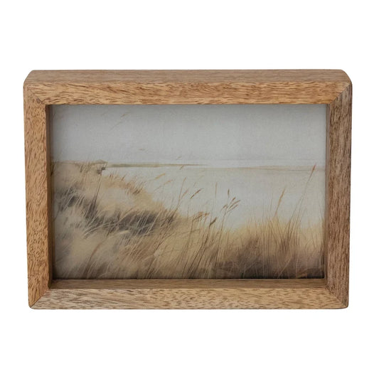 4x6 Mango Wood Two-Sided Frame - Madison's Niche
