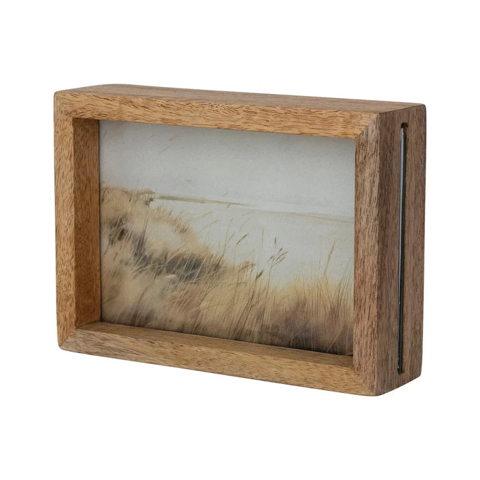 4x6 Mango Wood Two-Sided Frame - Madison's Niche