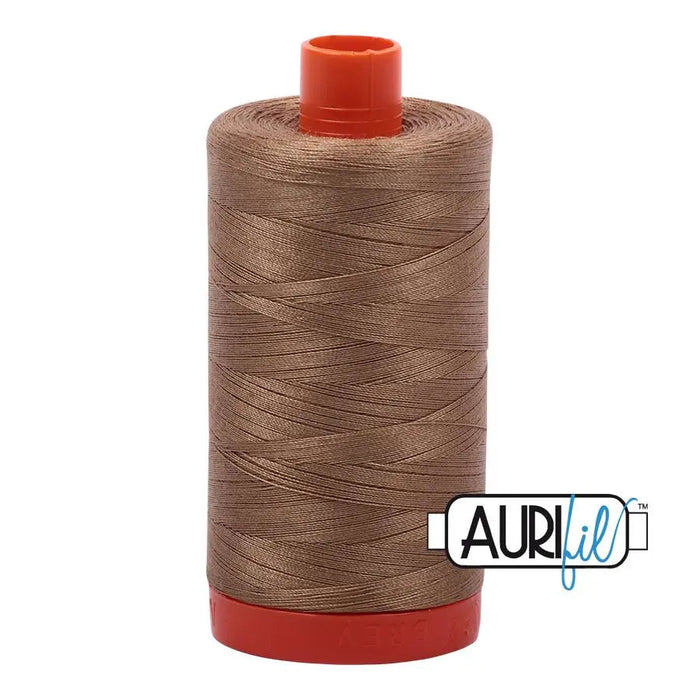 6010 Toast Aurifil Cotton 50wt Large Spool||color:6010 Toast