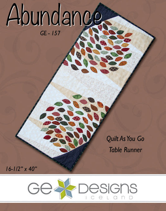 Abundance Table Runner Pattern 157
