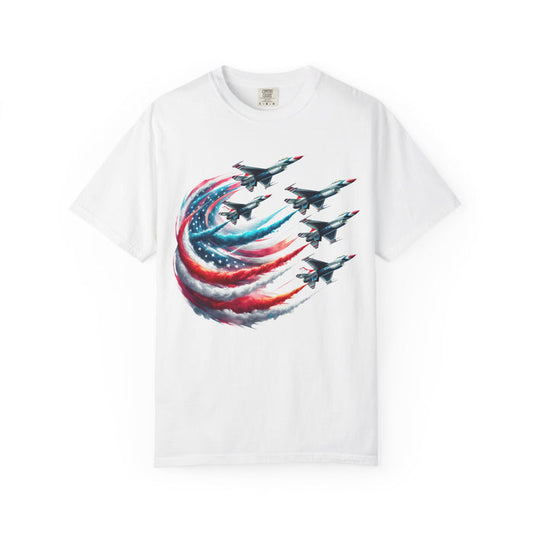 Aerial US flag Display T-Shirt