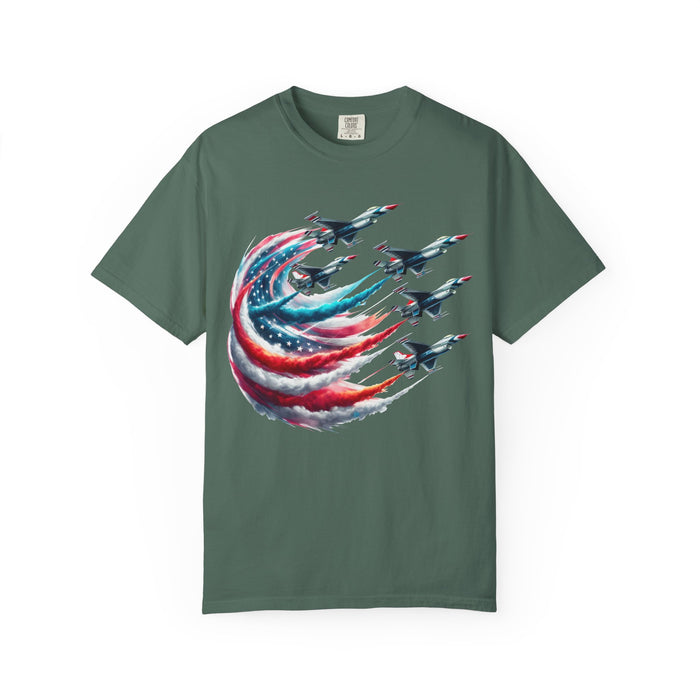 Aerial US flag Display T-Shirt