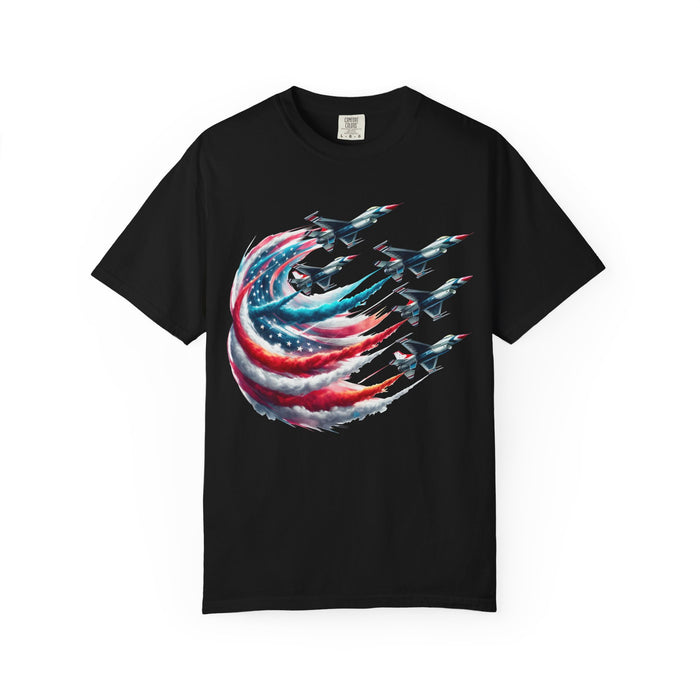 Aerial US flag Display T-Shirt