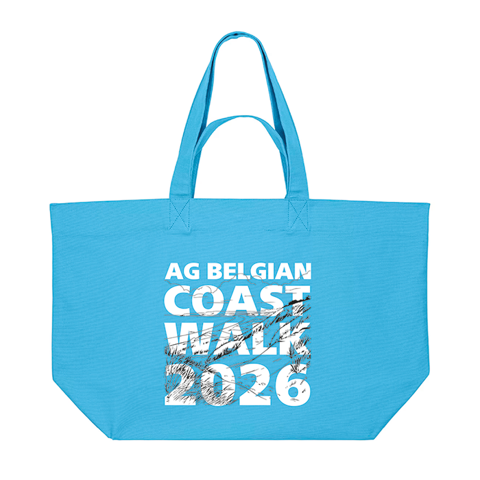 AG Belgian Coast Walk - Beach bag - Aqua