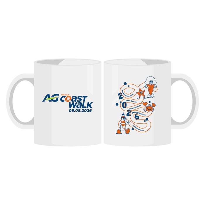 AG Belgian Coast Walk - Mug