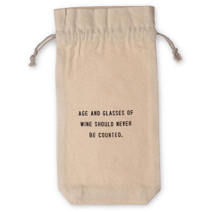 Age and Glasses of Wine Bag - Madison's Niche