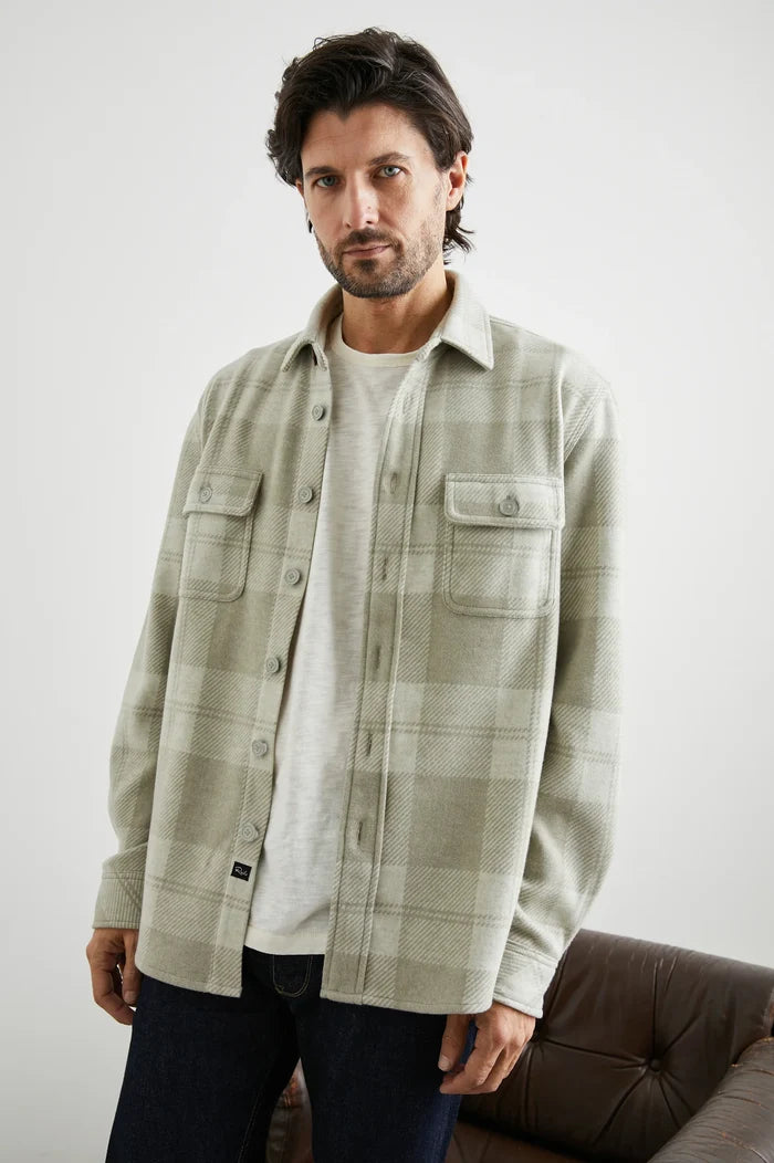 Alder Shacket in Fawn Cream - Madison's Niche