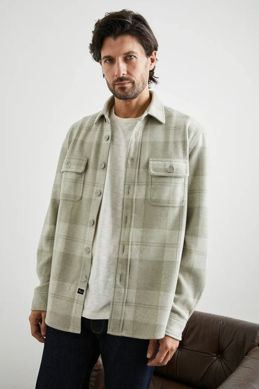 Alder Shacket in Fawn Cream - Madison's Niche