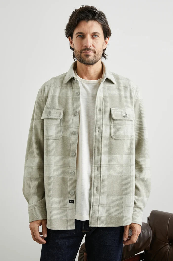 Alder Shacket in Fawn Cream - Madison's Niche