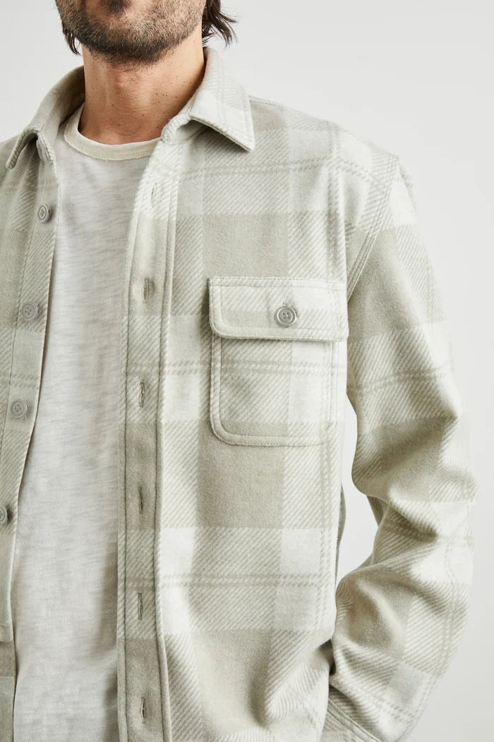 Alder Shacket in Fawn Cream - Madison's Niche
