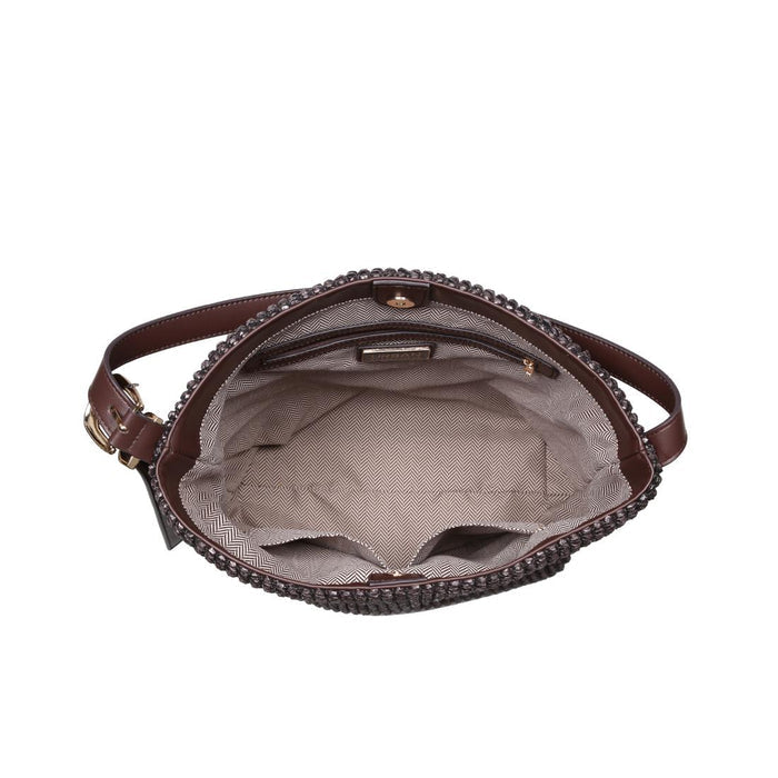 Alethea Hobo Bag in Chocolate - Madison's Niche