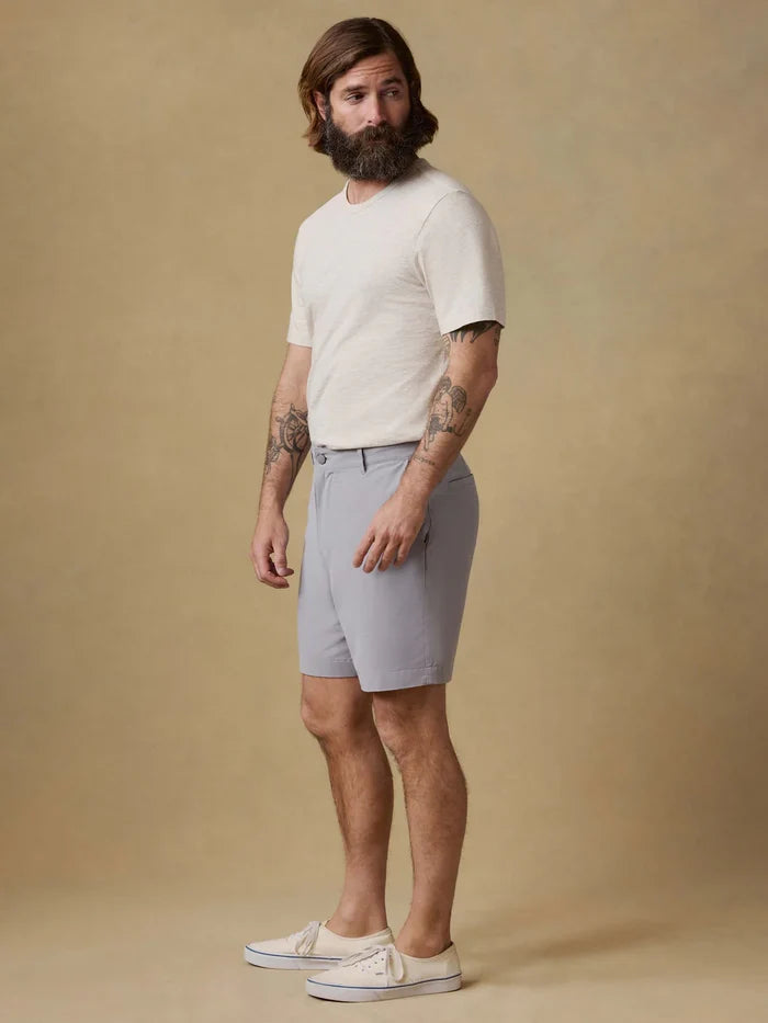 All Day Short 7" in Ice Grey - Madison's Niche