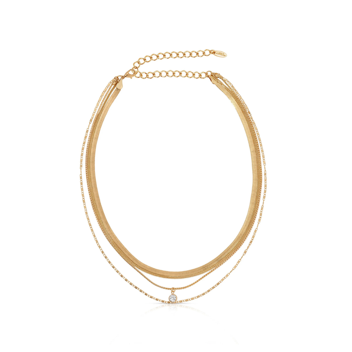 All the Chains Layered Necklace - Madison's Niche