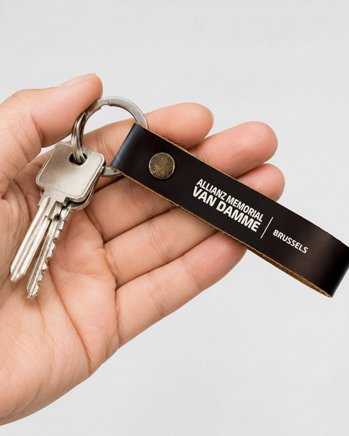 Allianz Memorial Van Damme - Leather Keyring