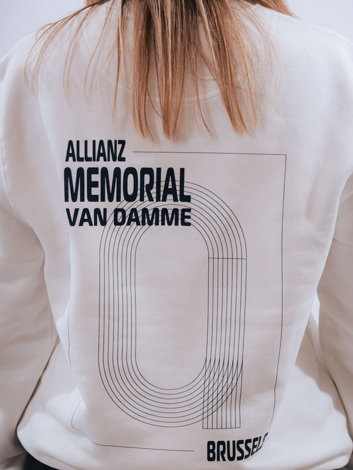 Allianz Memorial Van Damme - Sweater Track&Field - Off-white/navy