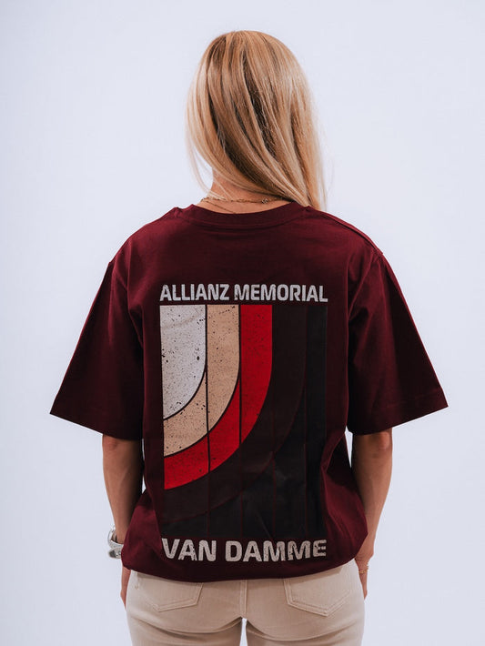 Allianz Memorial Van Damme - T-shirt Track - Burgundy