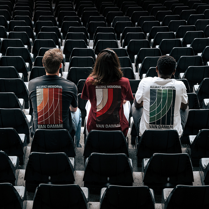 Allianz Memorial Van Damme - T-shirt Track - Burgundy