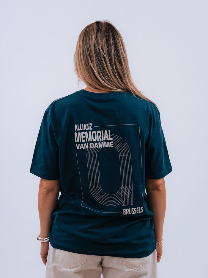 Allianz Memorial Van Damme - T-shirt Track&Field - Deep teal