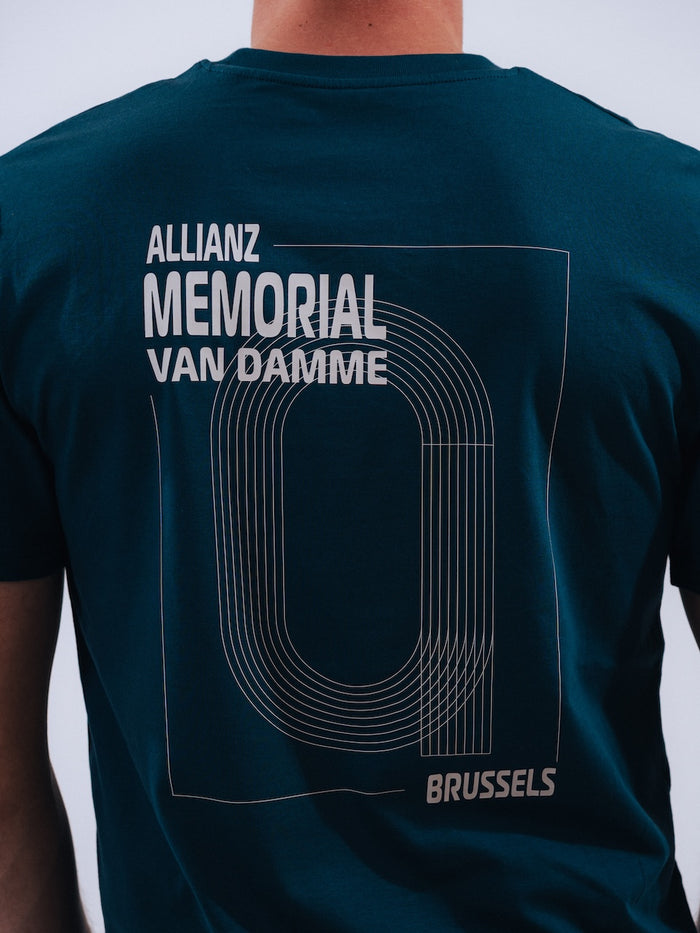 Allianz Memorial Van Damme - T-shirt Track&Field - Deep teal