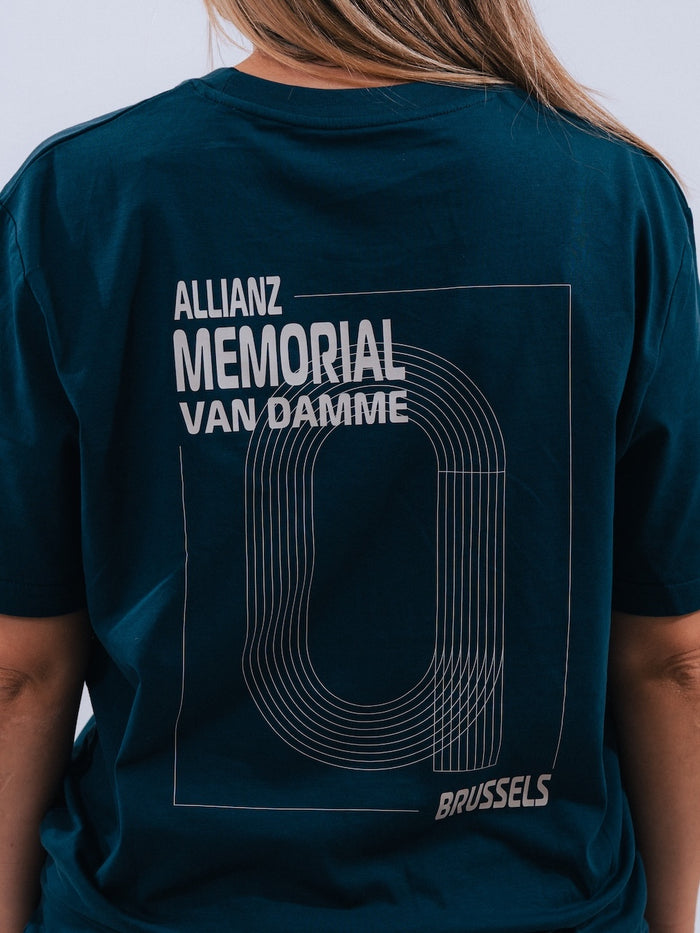 Allianz Memorial Van Damme - T-shirt Track&Field - Deep teal
