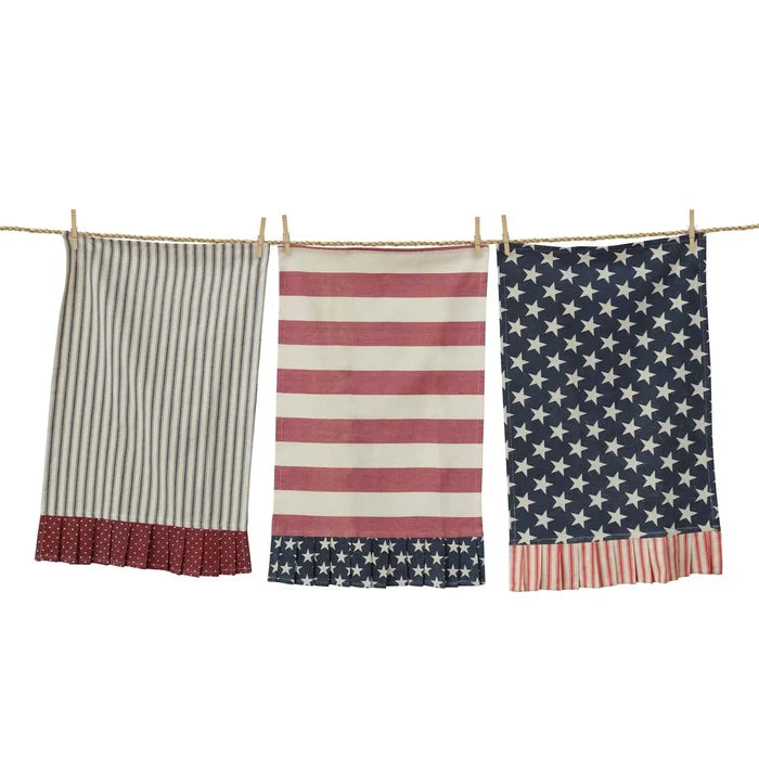 American Flag Tea Towel - Madison's Niche