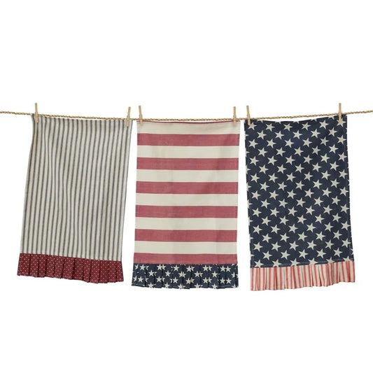 American Flag Tea Towel - Madison's Niche