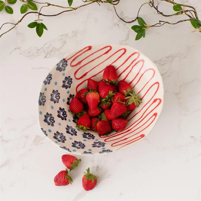 Americana Art Serving Bowl - Madison's Niche