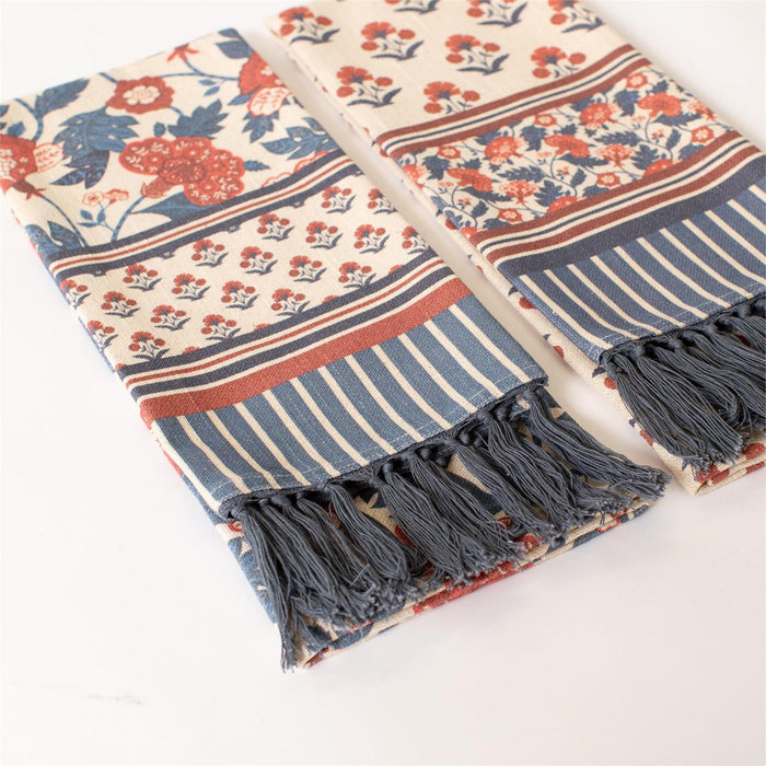 Americana Floral Tea Towel - Madison's Niche