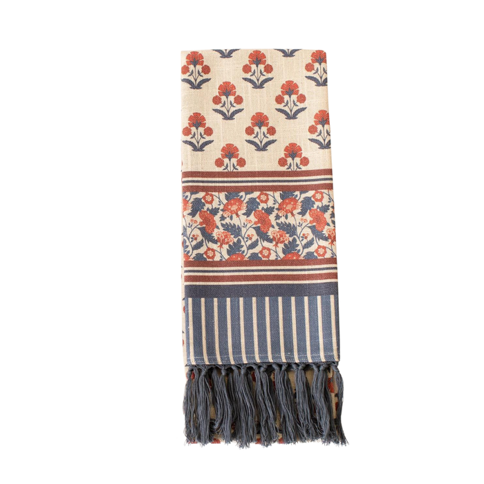 Americana Floral Tea Towel - Madison's Niche