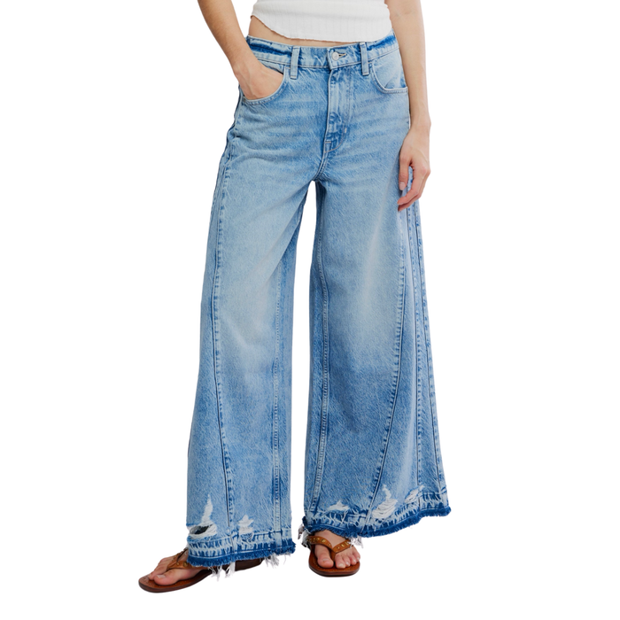 Apollo Wide-Leg in Streamline - Madison's Niche