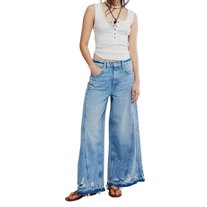 Apollo Wide-Leg in Streamline - Madison's Niche