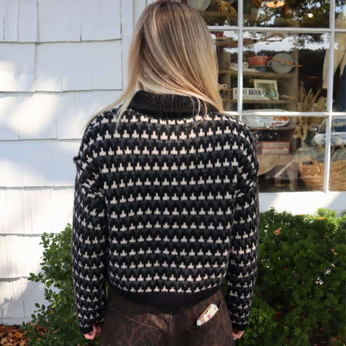 Atla Cardigan in Black - Madison's Niche