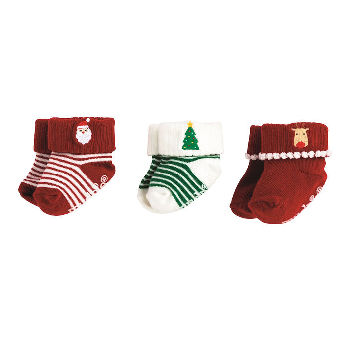 Baby Boy Christmas Sock Set