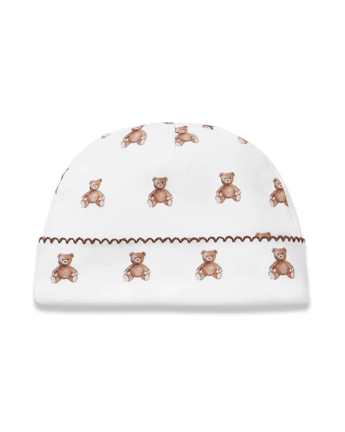Baby Pima Hat in Teddy Tales - Madison's Niche