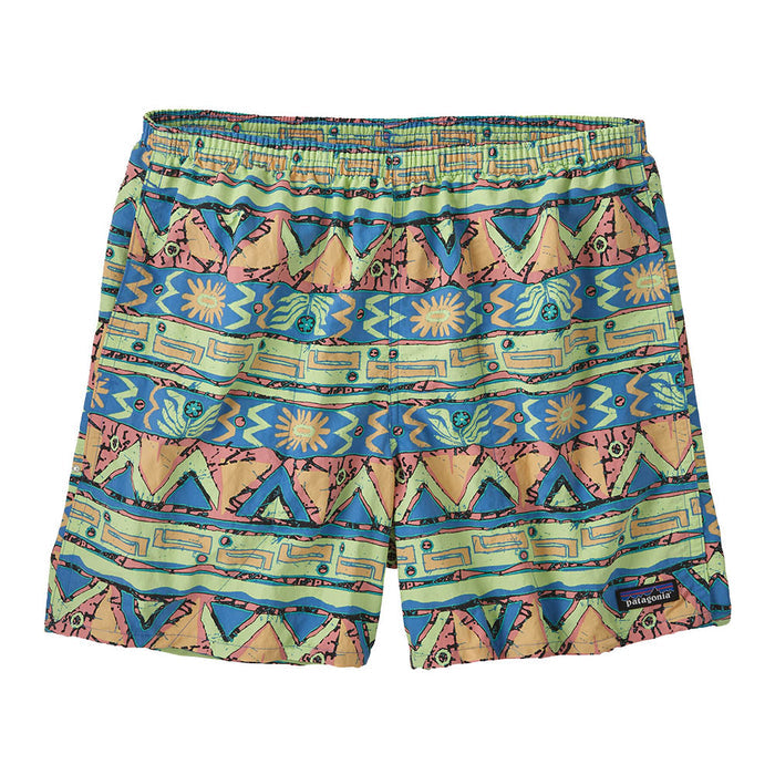 Baggies Shorts 5 In. - High Hopes Geo: Salamander Green